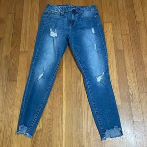 Maurice’s distressed jeans